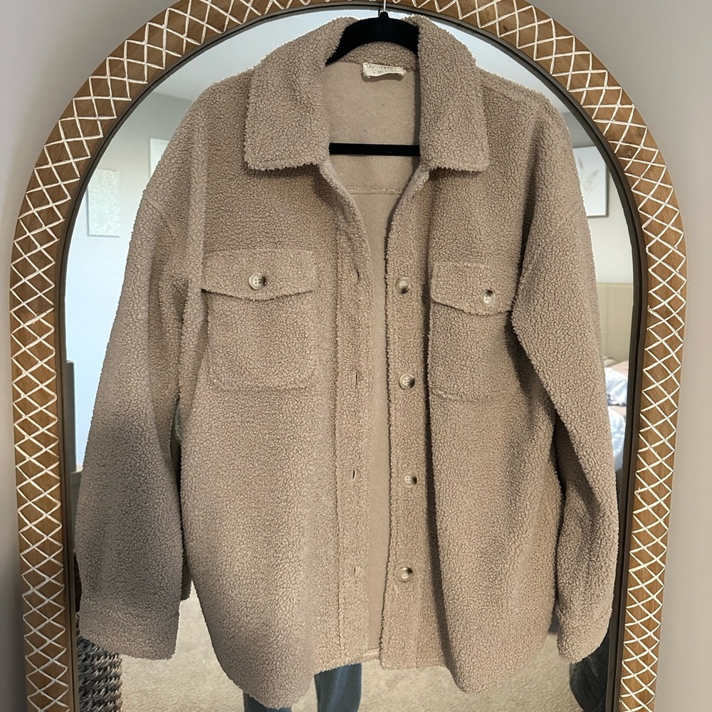 Fuzzy button up
